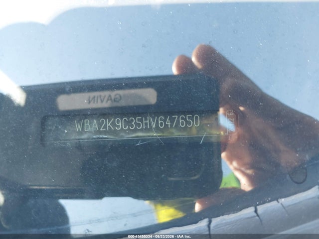 45455334 :رقم المزاد ، WBA2K9C35HV647650 vin ، 2017 Bmw 230i مزاد بيع