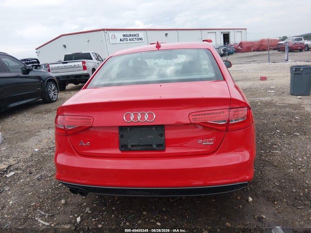 45455349 :رقم المزاد ، WAUFFAFL7FN001865 vin ، 2015 Audi A4 2.0t Premium مزاد بيع