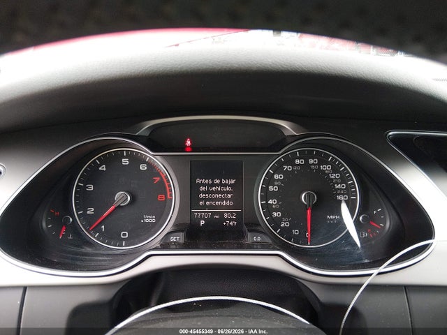 45455349 :رقم المزاد ، WAUFFAFL7FN001865 vin ، 2015 Audi A4 2.0t Premium مزاد بيع