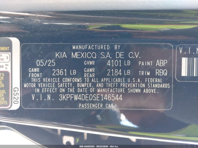 KIA K4 Gt-line 2025 3KPFW4DE0SE146544 Image 9
