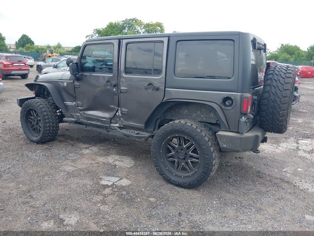 2017 Jeep Wrangler Unlimited Sport მანქანა იყიდება აუქციონზე, vin: 1C4BJWDG0HL568937, აუქციონის ნომერი: 45455387