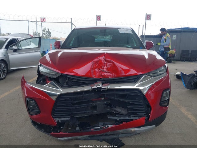 45455467 :رقم المزاد ، 3GNKBCR43NS121722 vin ، 2022 Chevrolet Blazer Fwd 2lt مزاد بيع