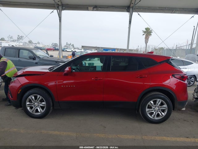 45455467 :رقم المزاد ، 3GNKBCR43NS121722 vin ، 2022 Chevrolet Blazer Fwd 2lt مزاد بيع