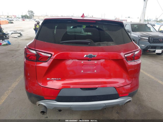 45455467 :رقم المزاد ، 3GNKBCR43NS121722 vin ، 2022 Chevrolet Blazer Fwd 2lt مزاد بيع