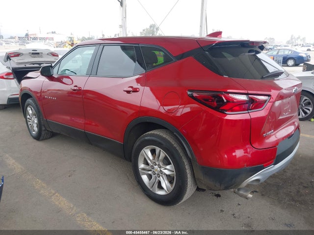 45455467 :رقم المزاد ، 3GNKBCR43NS121722 vin ، 2022 Chevrolet Blazer Fwd 2lt مزاد بيع