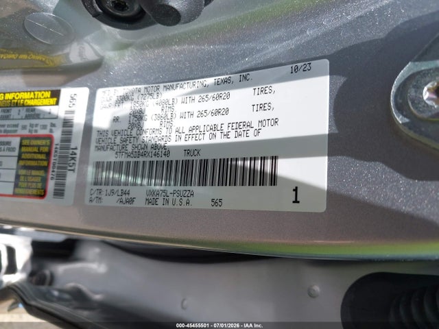 5TFMA5DB4RX146140 Toyota Tundra 1794 Edition