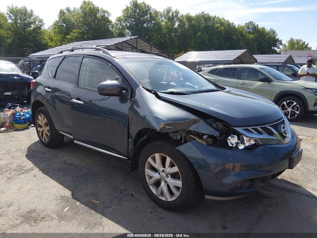 2011 Nissan Murano Sl მანქანა იყიდება აუქციონზე, vin: JN8AZ1MW8BW183716, აუქციონის ნომერი: 45455520