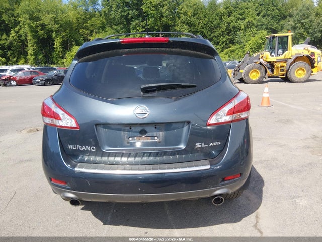 2011 Nissan Murano Sl მანქანა იყიდება აუქციონზე, vin: JN8AZ1MW8BW183716, აუქციონის ნომერი: 45455520
