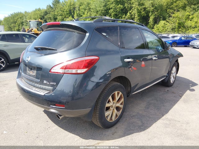 2011 Nissan Murano Sl მანქანა იყიდება აუქციონზე, vin: JN8AZ1MW8BW183716, აუქციონის ნომერი: 45455520