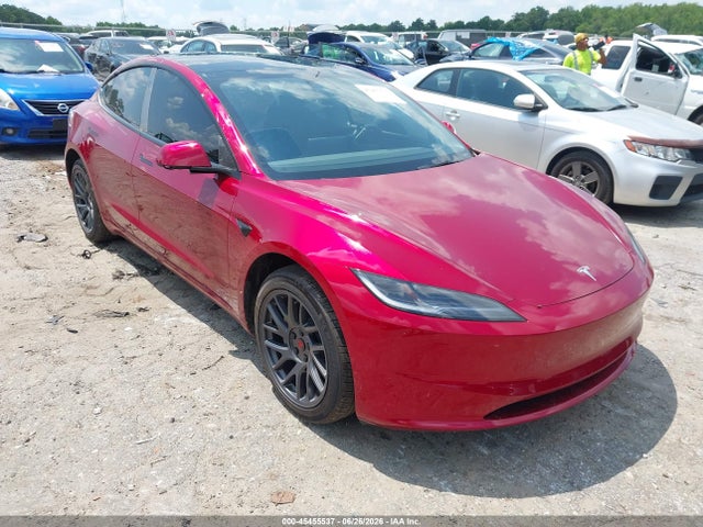Auction sale of the 2025 Tesla Model 3 Long Range Rear-wheel Drive/standard Rear-wheel Drive, vin: 5YJ3E1EA4SF952395, lot number: 45455537