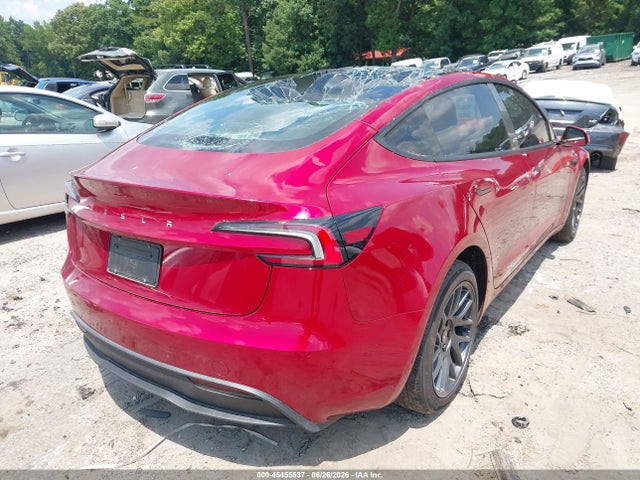 Продаж на аукціоні авто 2025 Tesla Model 3 Long Range Rear-wheel Drive/standard Rear-wheel Drive, vin: 5YJ3E1EA4SF952395, номер лоту: 45455537