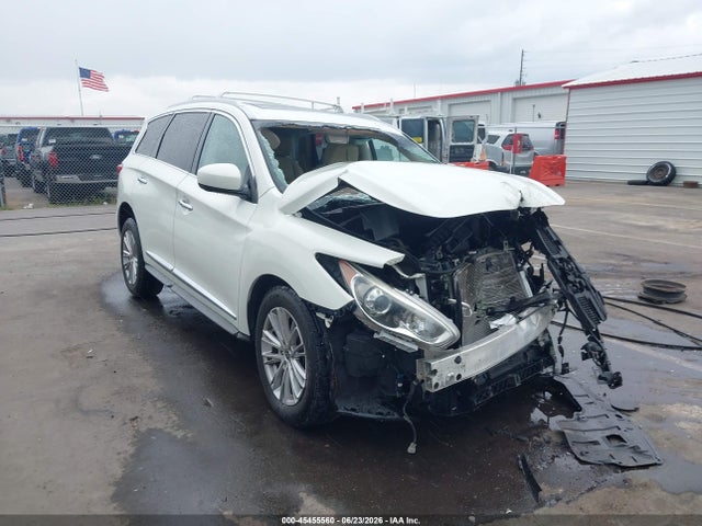 Продажа на аукционе авто 2013 Infiniti Jx35, vin: 5N1AL0MM4DC319927, номер лота: 45455560