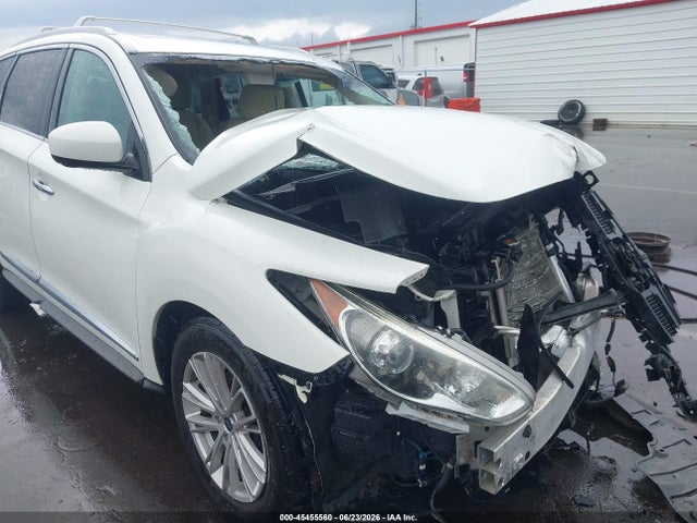 45455560 :رقم المزاد ، 5N1AL0MM4DC319927 vin ، 2013 Infiniti Jx35 مزاد بيع