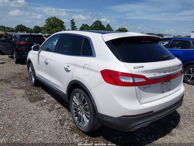 45455592 :رقم المزاد ، 2LMPJ6LR9HBL10781 vin ، 2017 Lincoln Mkx Reserve مزاد بيع