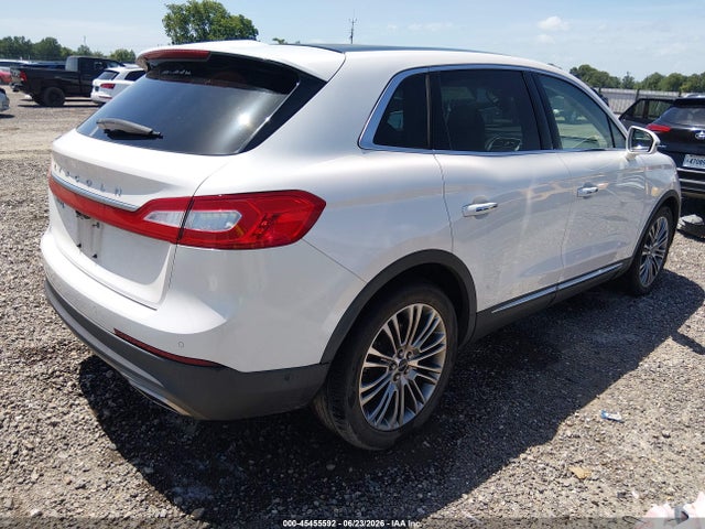 45455592 :رقم المزاد ، 2LMPJ6LR9HBL10781 vin ، 2017 Lincoln Mkx Reserve مزاد بيع
