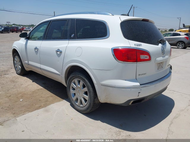 45455597 :رقم المزاد ، 5GAKRBKD6GJ206925 vin ، 2016 Buick Enclave Leather مزاد بيع