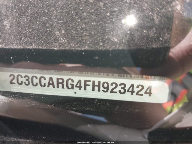 2015 Chrysler 300 Limited მანქანა იყიდება აუქციონზე, vin: 2C3CCARG4FH923424, აუქციონის ნომერი: 45455601