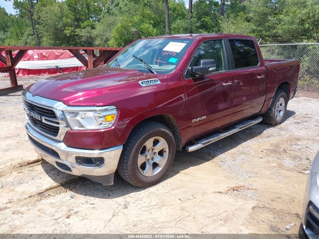 2020 Ram 1500 Big Horn  4x2 5'7 Box მანქანა იყიდება აუქციონზე, vin: 1C6RREFTXLN406832, აუქციონის ნომერი: 45455623