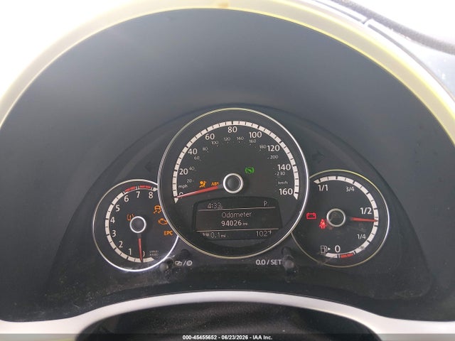 2016 Volkswagen Beetle 1.8t Denim მანქანა იყიდება აუქციონზე, vin: 3VW517AT6GM822911, აუქციონის ნომერი: 45455652