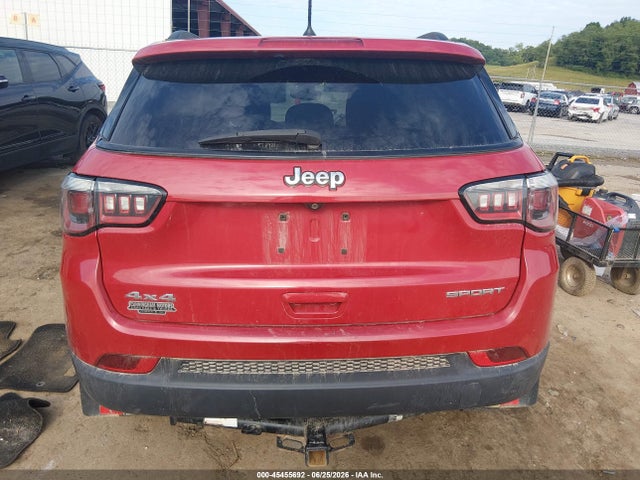 Продажа на аукционе авто 2018 Jeep Compass Sport 4x4, vin: 3C4NJDAB3JT112628, номер лота: 45455692