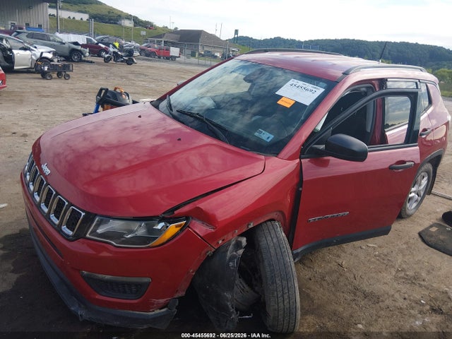 Продажа на аукционе авто 2018 Jeep Compass Sport 4x4, vin: 3C4NJDAB3JT112628, номер лота: 45455692