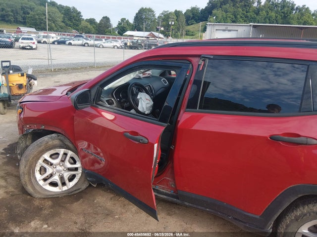 Продажа на аукционе авто 2018 Jeep Compass Sport 4x4, vin: 3C4NJDAB3JT112628, номер лота: 45455692