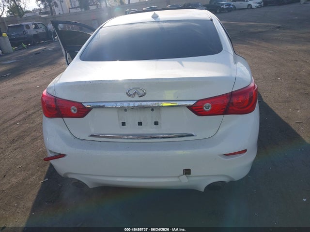 2015 Infiniti Q50 Premium მანქანა იყიდება აუქციონზე, vin: JN1BV7AP6FM351935, აუქციონის ნომერი: 45455727