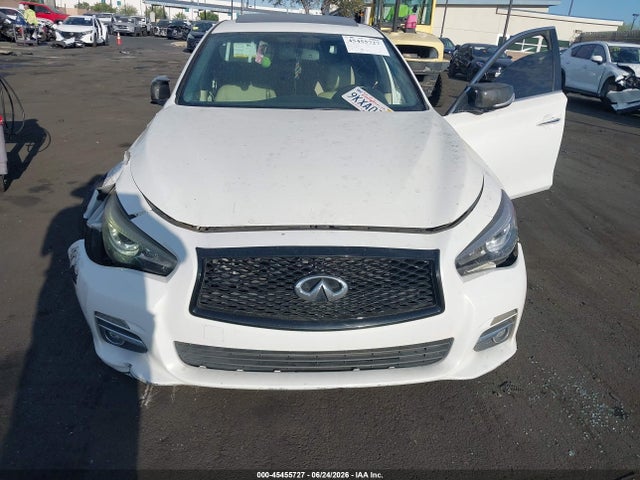 2015 Infiniti Q50 Premium მანქანა იყიდება აუქციონზე, vin: JN1BV7AP6FM351935, აუქციონის ნომერი: 45455727
