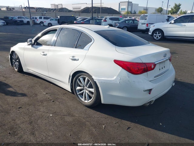 2015 Infiniti Q50 Premium მანქანა იყიდება აუქციონზე, vin: JN1BV7AP6FM351935, აუქციონის ნომერი: 45455727