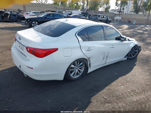 2015 Infiniti Q50 Premium მანქანა იყიდება აუქციონზე, vin: JN1BV7AP6FM351935, აუქციონის ნომერი: 45455727
