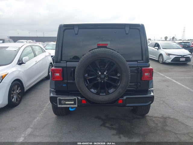 Auction sale of the 2021 Jeep Wrangler 4xe Unlimited High Altitude 4x4, vin: 1C4JJXP61MW686184, lot number: 45455749