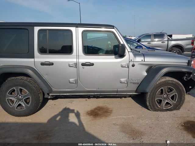2019 Jeep Wrangler Unlimited Sport S 4x4 მანქანა იყიდება აუქციონზე, vin: 1C4HJXDN3KW533751, აუქციონის ნომერი: 45455845