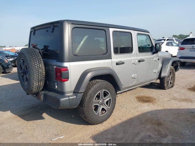 2019 Jeep Wrangler Unlimited Sport S 4x4 მანქანა იყიდება აუქციონზე, vin: 1C4HJXDN3KW533751, აუქციონის ნომერი: 45455845
