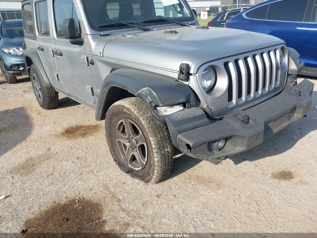 2019 Jeep Wrangler Unlimited Sport S 4x4 მანქანა იყიდება აუქციონზე, vin: 1C4HJXDN3KW533751, აუქციონის ნომერი: 45455845