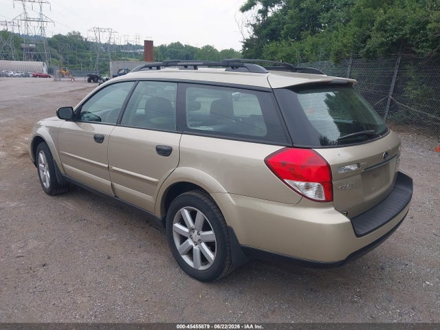 Продажа на аукционе авто 2008 Subaru Outback (natl) I/ll Bean W/nav/ll Bean W/nav/vdc, vin: 4S4BP61C587362551, номер лота: 45455879