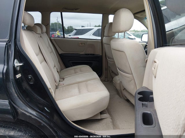 2002 Toyota Highlander V6 მანქანა იყიდება აუქციონზე, vin: JTEGF21A720031423, აუქციონის ნომერი: 45455886