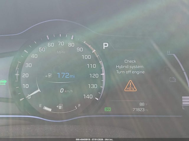 Aukcja sprzedaży 2018 Hyundai Ioniq Hybrid Sel, vin: KMHC75LC1JU062590, numer aukcji: 45455919