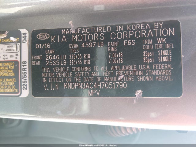 KIA Sportage Ex 2017 KNDPN3AC4H7051790 Image 9