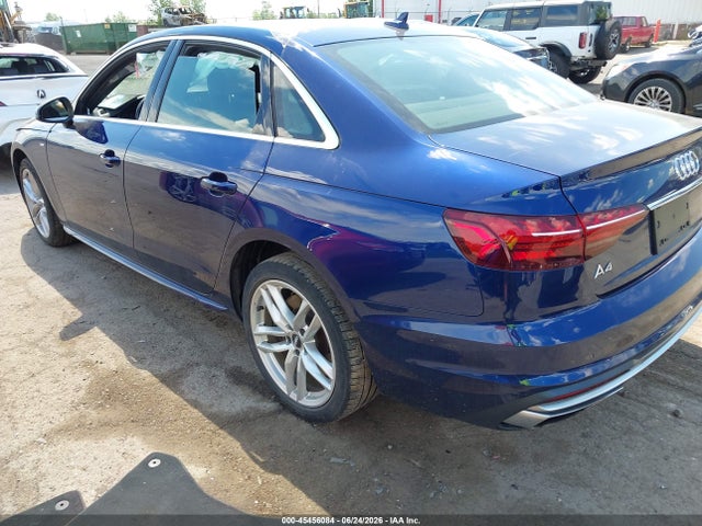 Продаж на аукціоні авто 2020 Audi A4 Premium 45 Tfsi Quattro S Tronic, vin: WAUDNAF44LN004558, номер лоту: 45456084