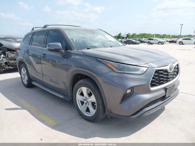 45456149 :رقم المزاد ، 5TDZZRAH9MS534820 vin ، 2021 Toyota Highlander Le مزاد بيع