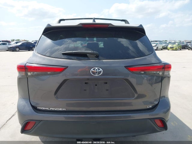 45456149 :رقم المزاد ، 5TDZZRAH9MS534820 vin ، 2021 Toyota Highlander Le مزاد بيع