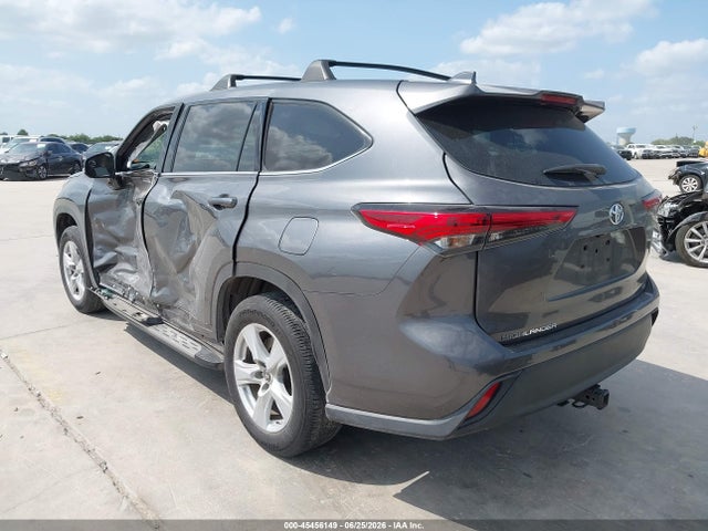 45456149 :رقم المزاد ، 5TDZZRAH9MS534820 vin ، 2021 Toyota Highlander Le مزاد بيع