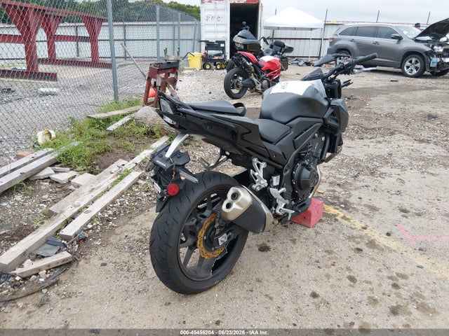 45456204 :رقم المزاد ، MLHPC7158S5100603 vin ، 2025 Honda Cb500 F مزاد بيع