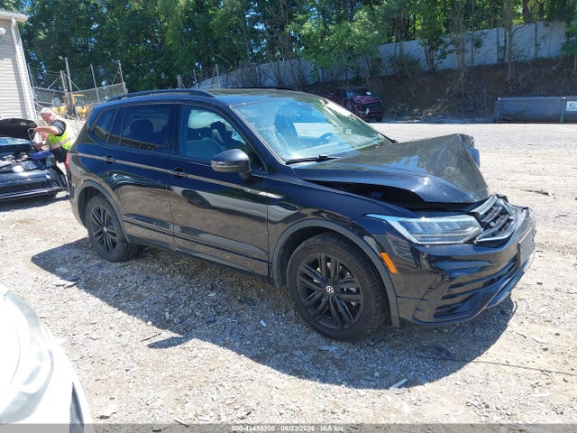 45456208 :رقم المزاد ، 3VV8B7AX6NM021765 vin ، 2022 Volkswagen Tiguan 2.0t Se R-line Black مزاد بيع