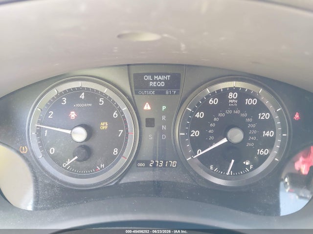 Aukcja sprzedaży 2008 Lexus Es 350, vin: JTHBJ46G982266374, numer aukcji: 45456252