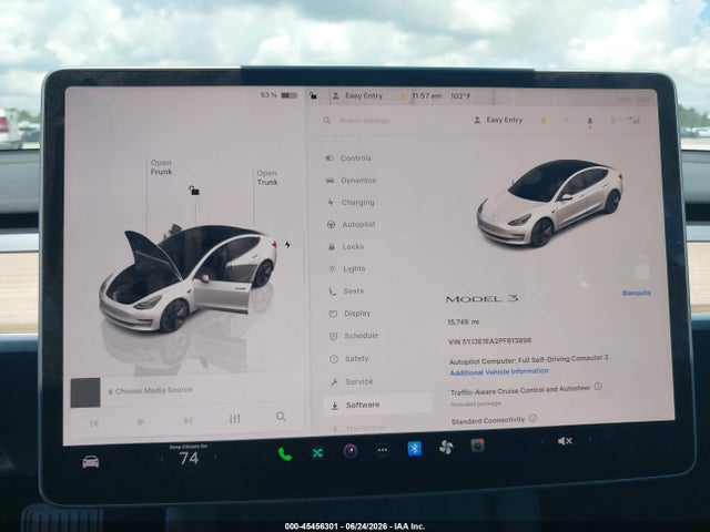 Tesla Model 3 Rear-wheel Drive 2023 5YJ3E1EA2PF613898 Image 7