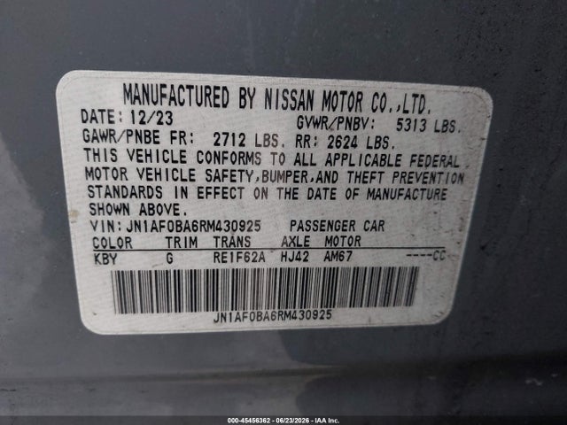 Nissan Ariya Engage 2024 JN1AF0BA6RM430925 Image 9