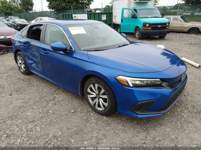 45456470 :رقم المزاد ، 2HGFE2F2XNH596271 vin ، 2022 Honda Civic Lx مزاد بيع