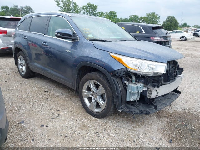 45456487 :رقم المزاد ، 5TDDCRFH1FS007264 vin ، 2015 Toyota Highlander Hybrid Limited Platinum V6 مزاد بيع