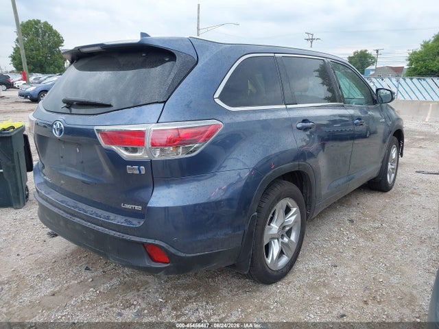 Aukcja sprzedaży 2015 Toyota Highlander Hybrid Limited Platinum V6, vin: 5TDDCRFH1FS007264, numer aukcji: 45456487